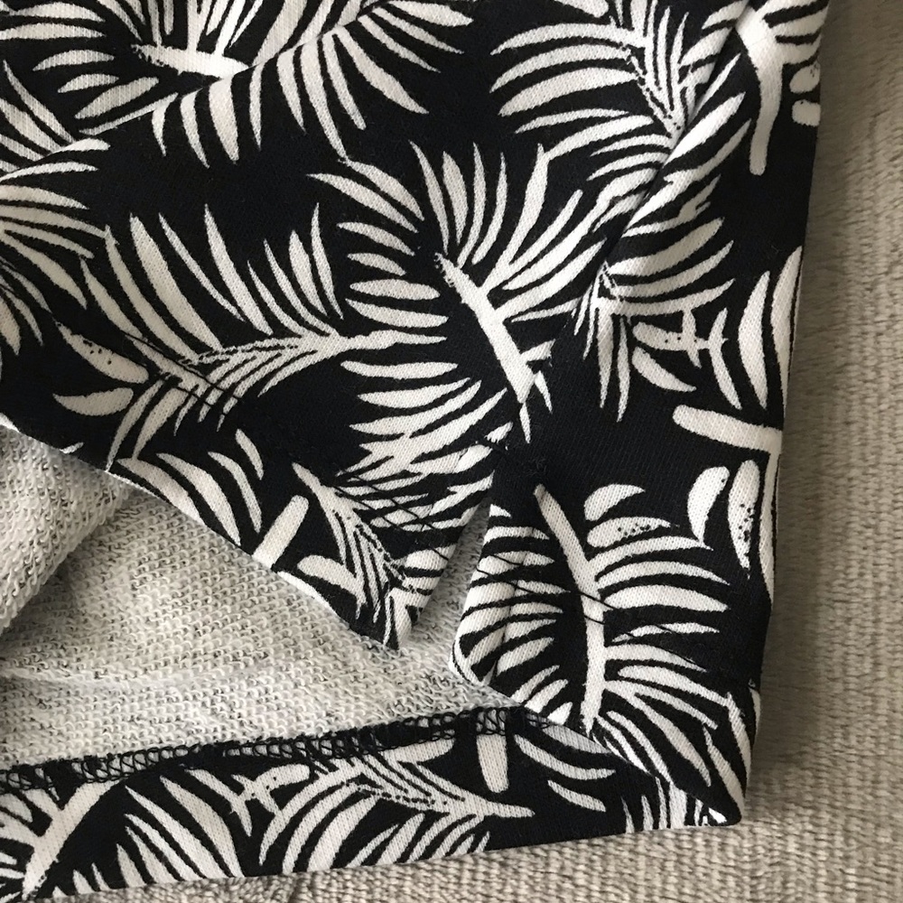 OLD NAVY Shorts Black & White Palm Girl Gap - Picture 4 of 7
